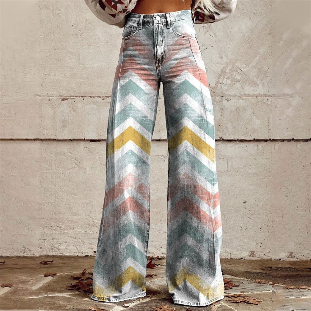 Dahlia Print Pants